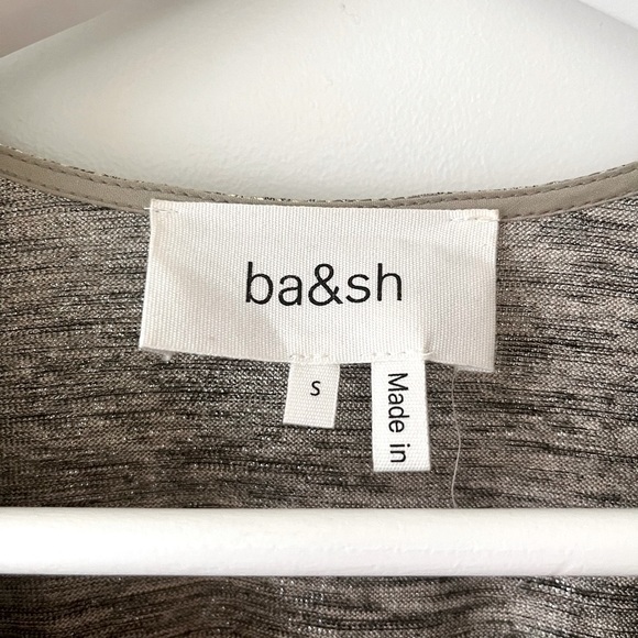 ba&sh Gold Metallic Snakeskin Dress - Small - Picture 4 of 4